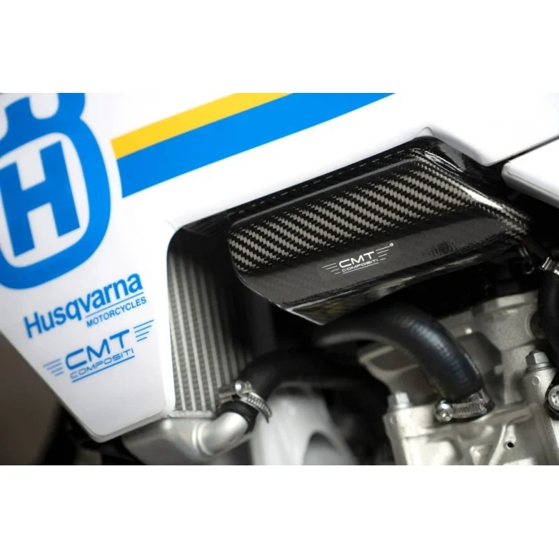 Cache inférieur de réservoir en carbone CMT | Husqvarna TC - FC 2023-