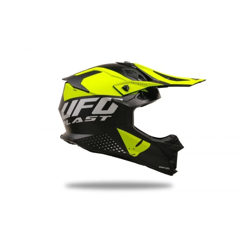 Helmet UFO Intrepid Black Fluo Yellow