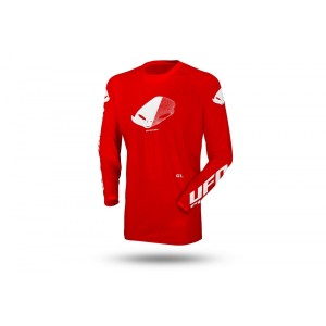 Maglia UFO Slim Radial Rossa 2024