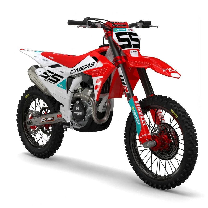 Dekor kit GasGas "Factory White