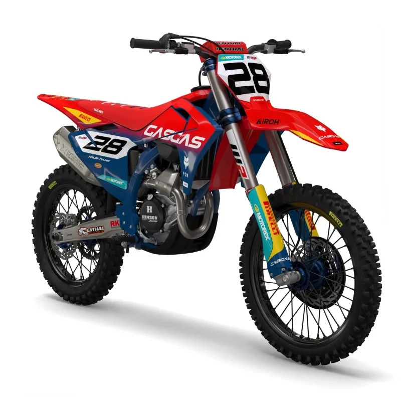 Graphic kit GasGas "Halftone Red