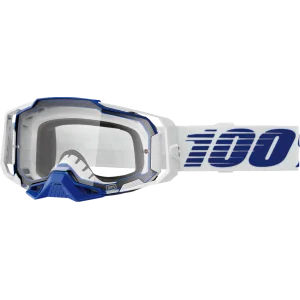 Goggle 100% Armega Blue Clear