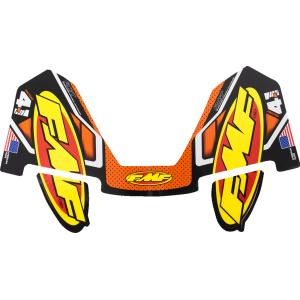 Adesivo Scarico FMF 4.1 TI fondello carbonio Arancione