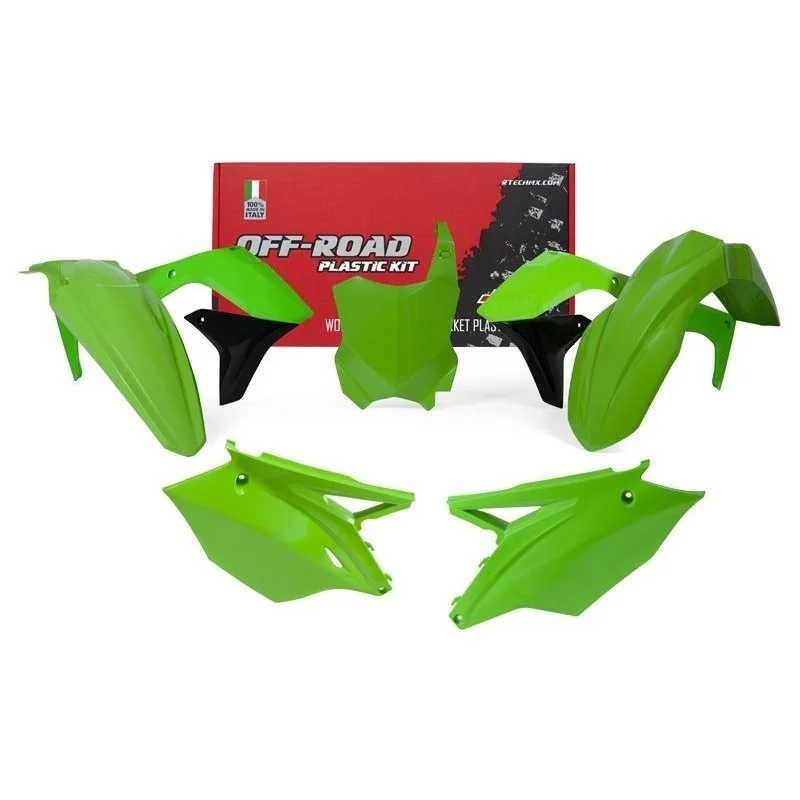 Kit Plastique Rtech | Kawasaki KXF 450 2016-2017 vert