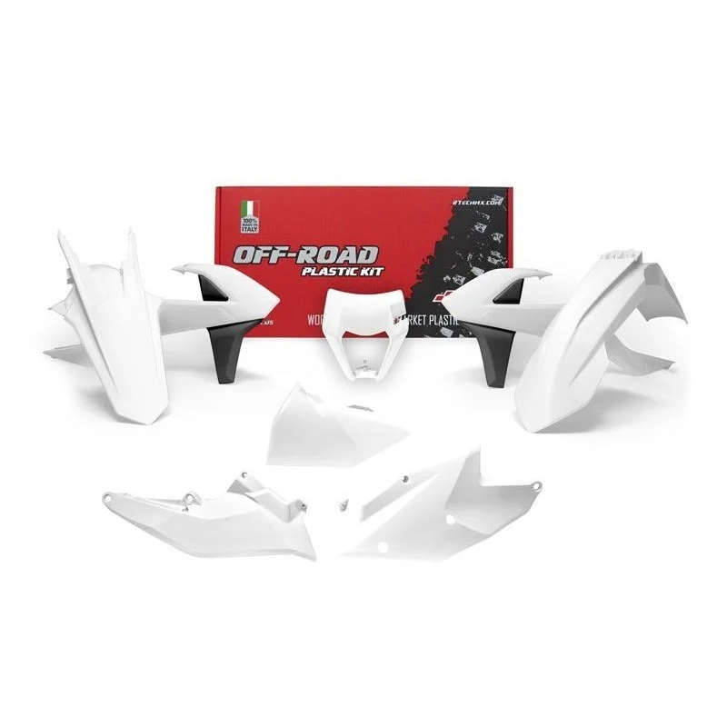 Plastic kit Ktm EXC/EXCF 2017-2019 "white