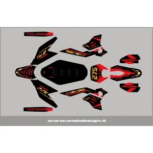 Dekor kit Mondial SMX Motard "Gold