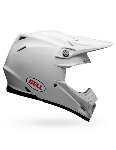 Helm Bell Moto-9S Flex Solid gloss weiss Bell