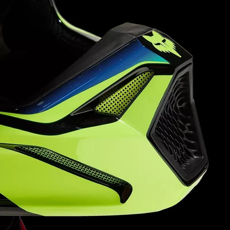 Casco FOX V1 Streak Black/Yellow