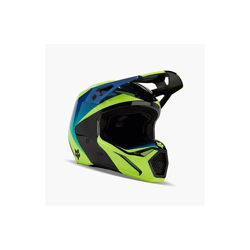 Casque Cross FOX V1 Streak Noir/Jaune