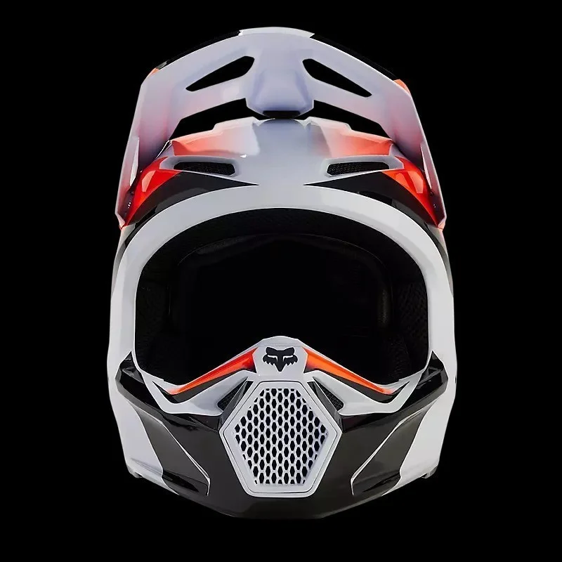 Casque Cross FOX V1 Streak White
