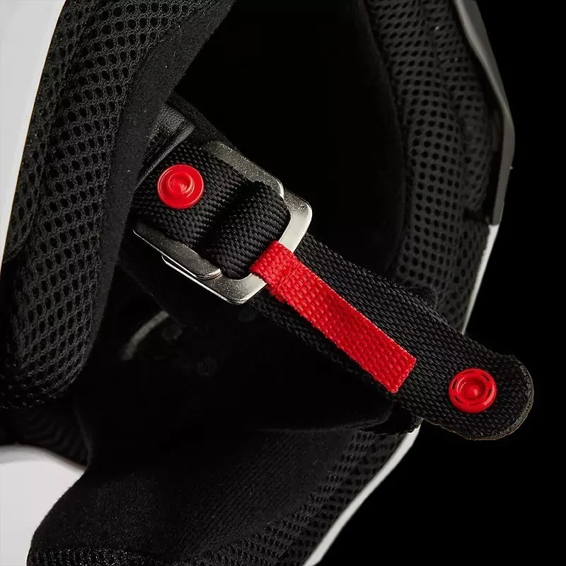 Casque Cross FOX V1 Streak White