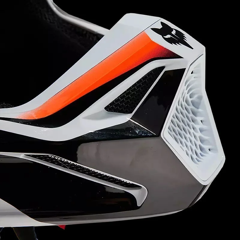 Casco FOX V1 Streak White