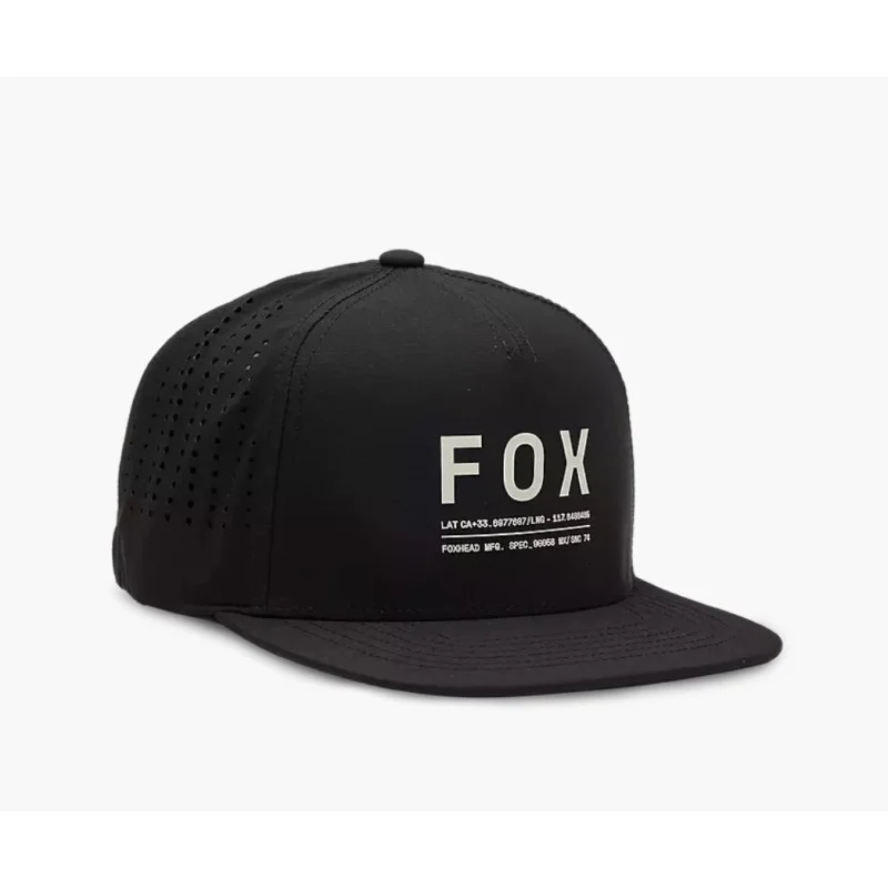FOX Kappe Non Stop Tech Schwarze