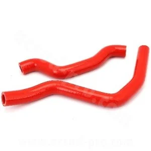 Radiator hose kit Carenzi "red" | Hm - Vent - Fantic 50