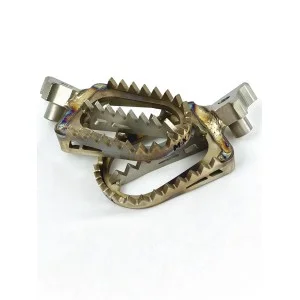 Stainless steel footpegs "evo" MX711| Yamaha YZF 450 2023+ YZF 250 2024+