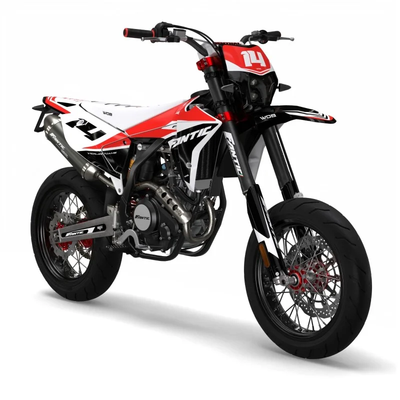 Fantic “Hero White” Graphics Kit