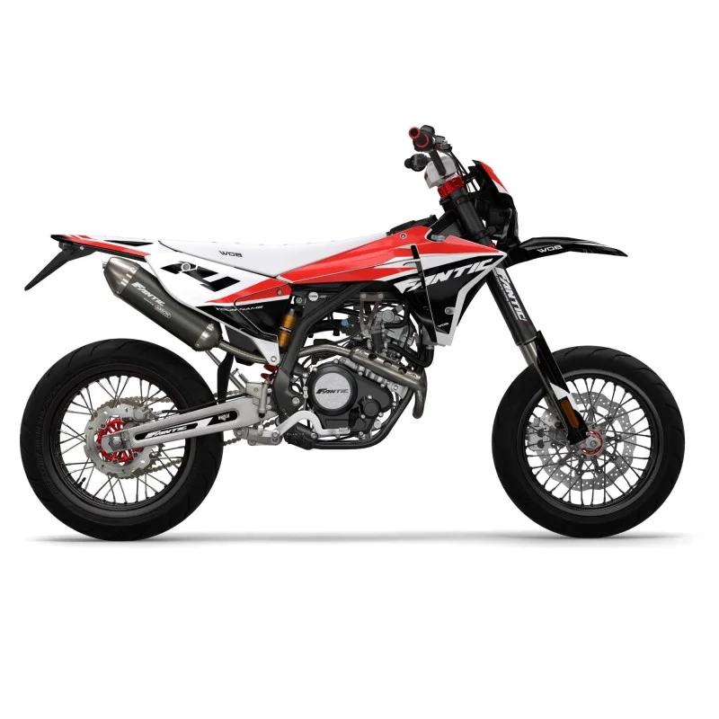 Fantic “Hero White” Graphics Kit