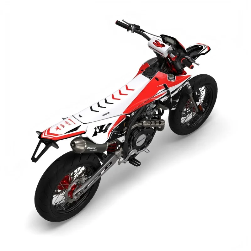 Dekorset Fantic "Hero White