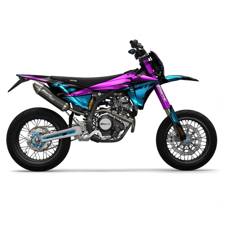 Fantic “Hero Chrome” Graphics Kit