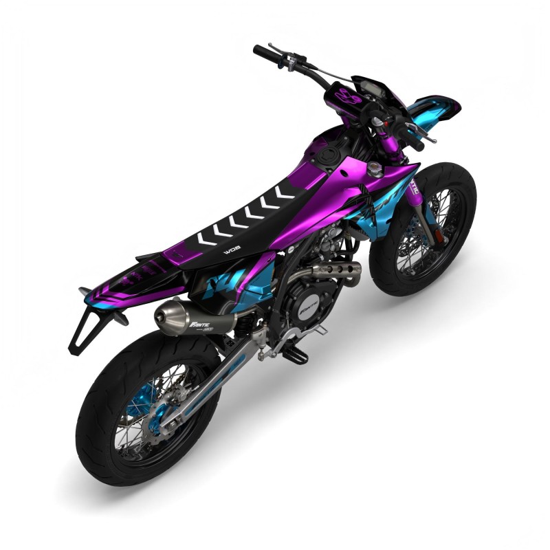 Fantic “Hero Chrome” Graphics Kit