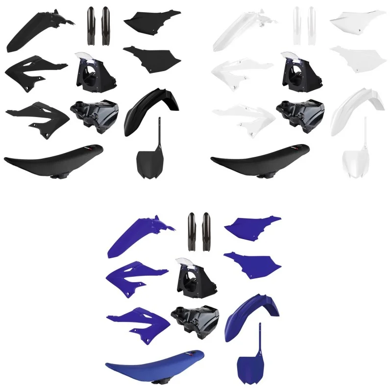 Kit plastiche Yamaha Polisport restyling 2022 | Yamaha YZ 125 250 2002-2021