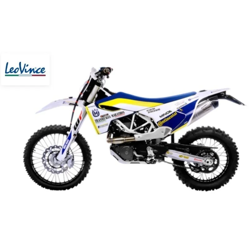 Leo Vince Exhaust system One Evo Husqvarna 701 Enduro 17-22|Supermoto 20-21