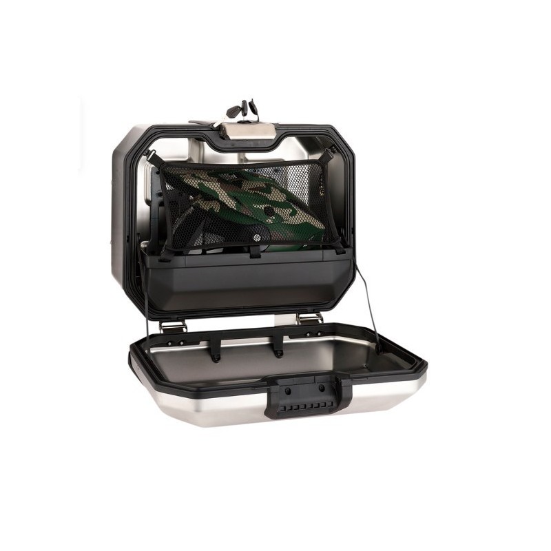 Valises latérales KENAI 47 Argent gauche
