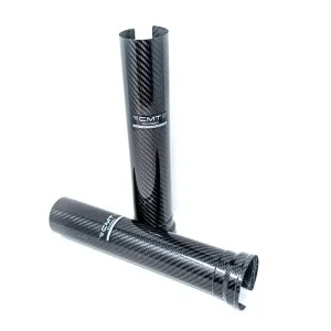 Protezioni forcelle in carbonio CMT | Honda Yamaha Fantic