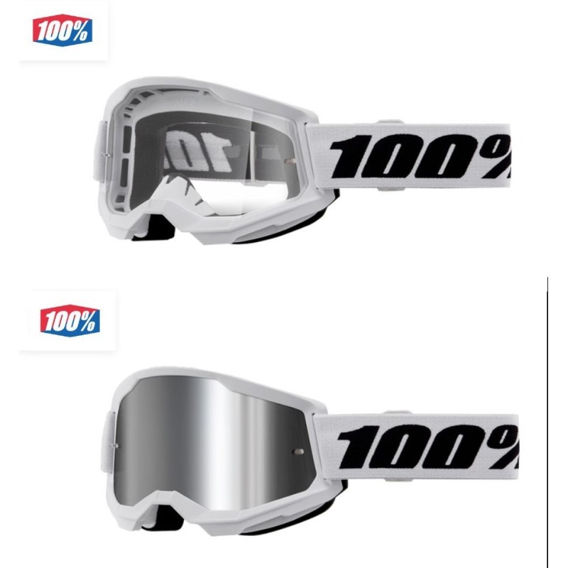 Goggle 100% Strata 2 White