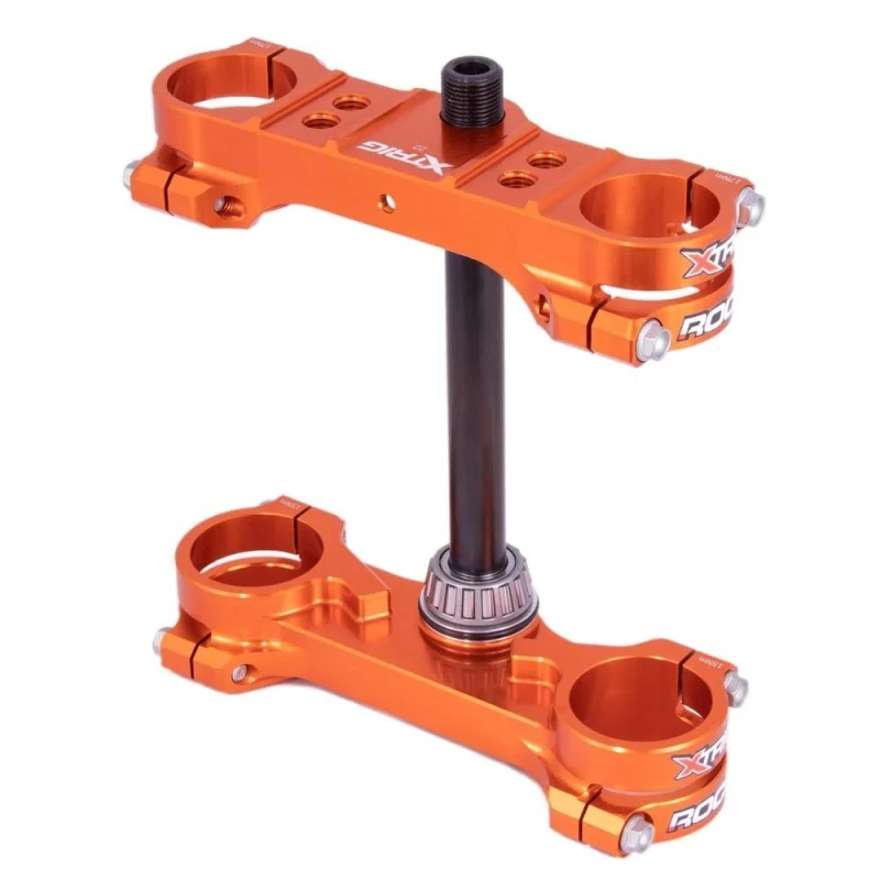 copy of Xtrig triple Pontet Rocs fixed offset 22mm Honda CRF 450 2021- rouge Xtrig