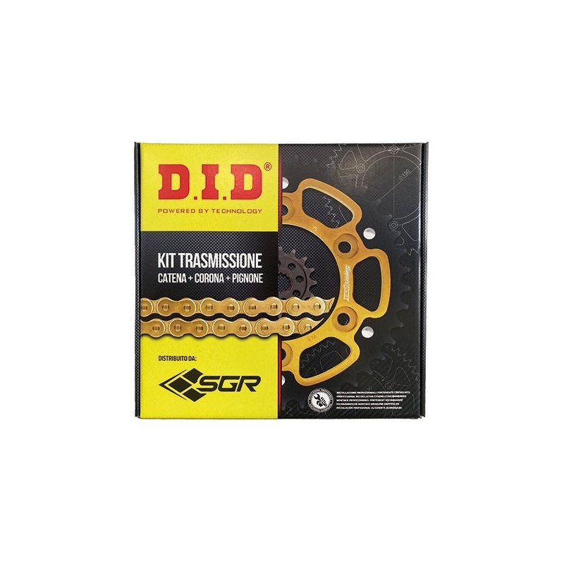 Ketten-Kronen-Ritzel-Übertragungskit "S-AC 16-45-110 DID525VX (G&B) R" Yamaha MT-09 2013-2020 | XSR