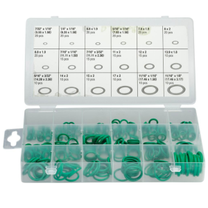 ASSORTIMENTO UNIVERSALE METRICO E DI ANELLI O-RING SAE DA 270 PZ 2402-0163  Schrauben - Muttern