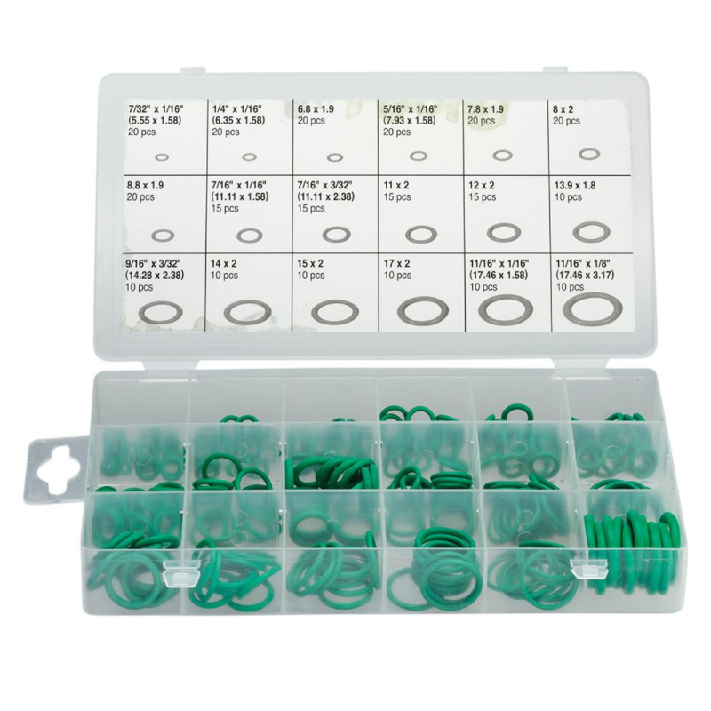 Universal Metric and SAE 270-Piece O-Ring Assortment 2402-0163 Moose Racing Hardware - Bolt - Nuts