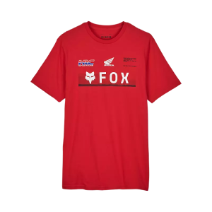 T-Shirt FOX X Honda Flame Red