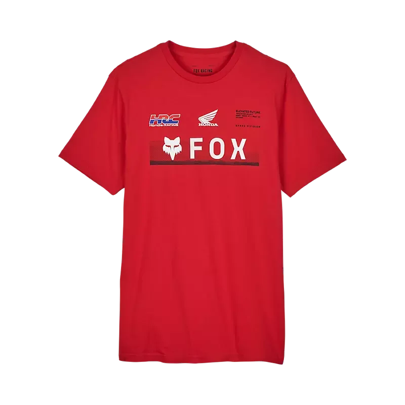 T-Shirt FOX X Honda Flame Red