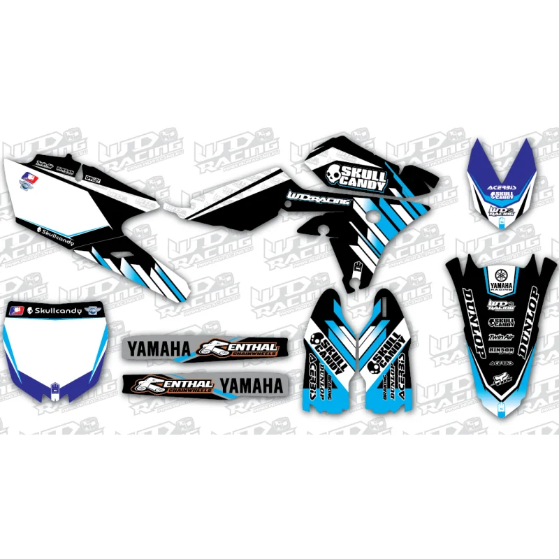 Graphics Kit Yamaha Skull Candy WDGSKLYAM  YAMAHA