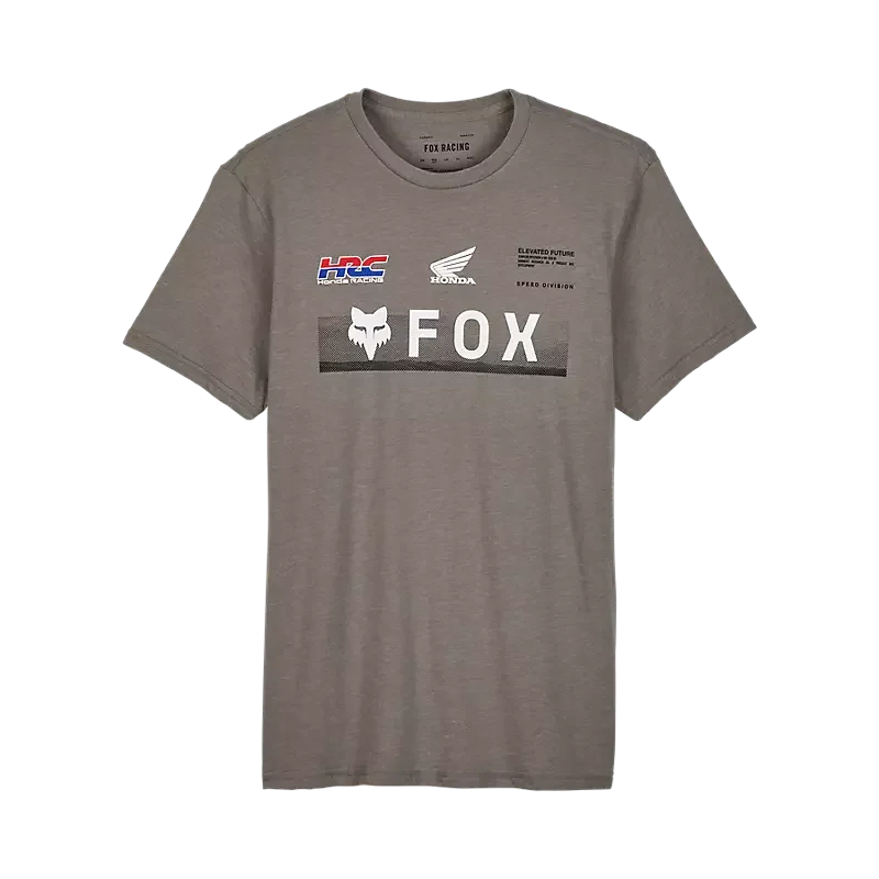 T-Shirt FOX X Honda Flame Heather Graphite
