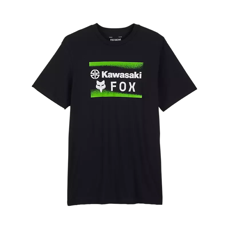 T-Shirt FOX X Kawasaki Black