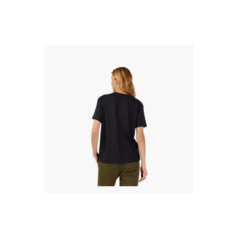 T-Shirt FOX Head Donna Black|Pink