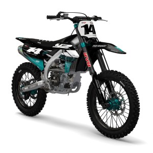 Graphics Kit Yamaha GRADIENT Black