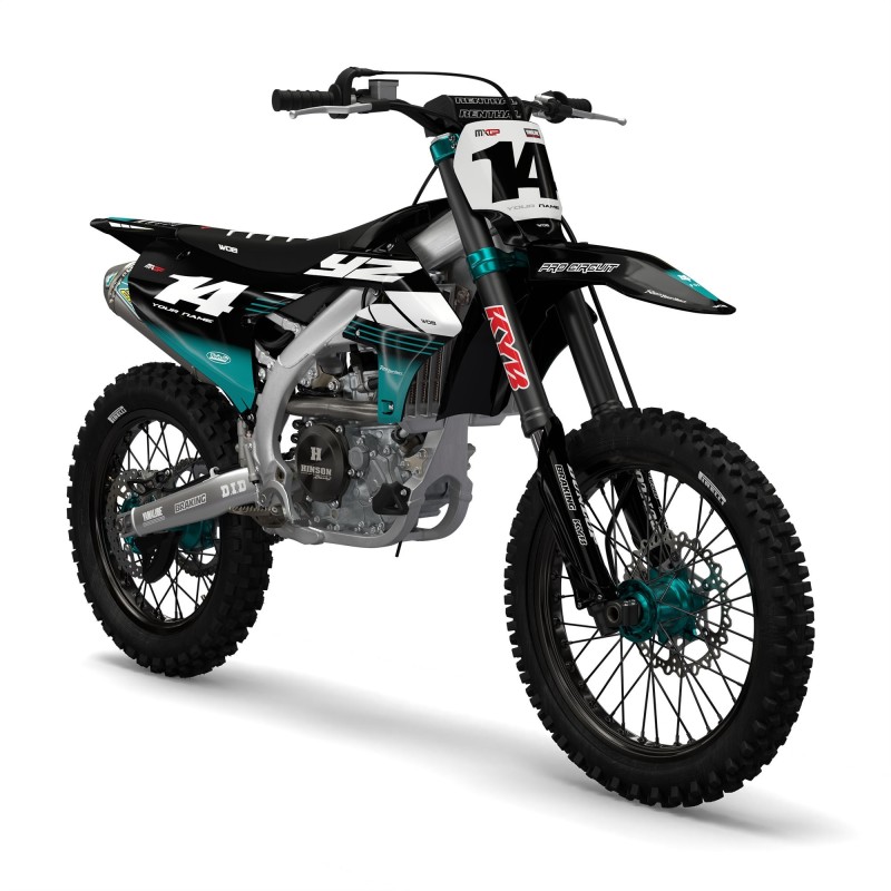 Graphics Kit Yamaha GRADIENT Black