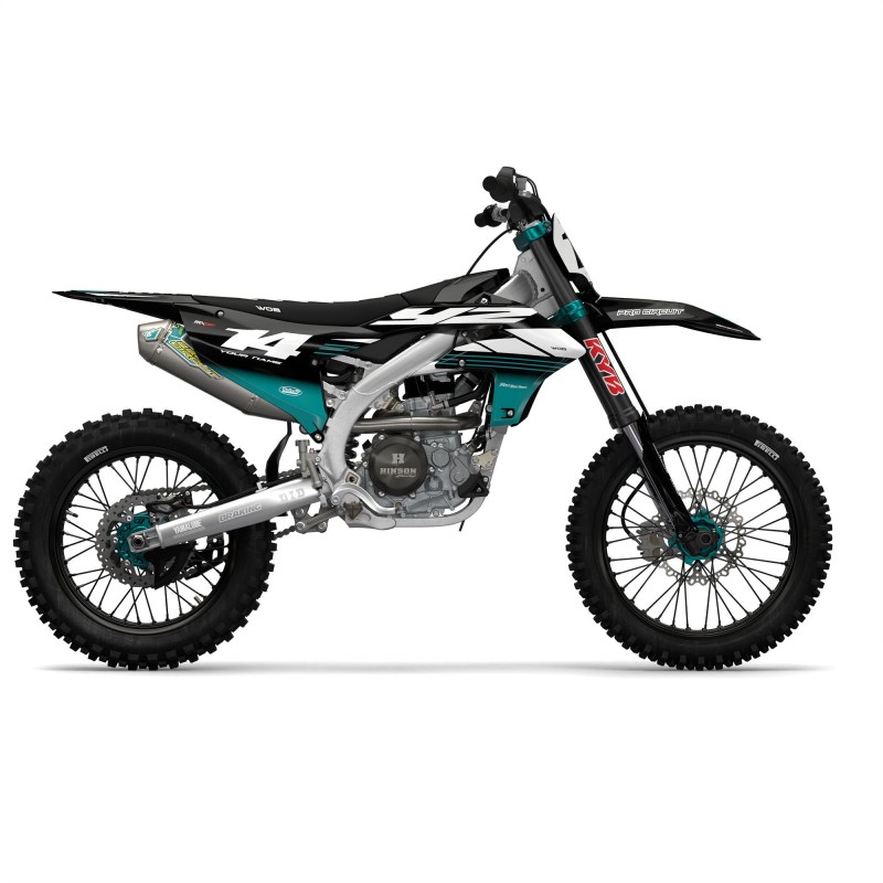 Kit Autocollants Yamaha GRADIENT Black