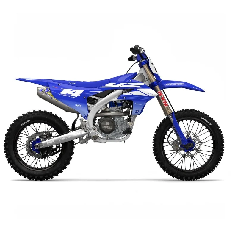 Kit Autocollants Yamaha GRADIENT Bleu