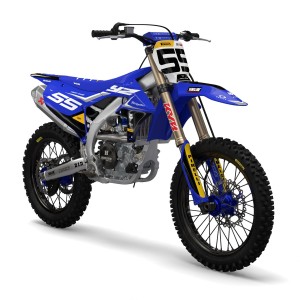 Dekorset Yamaha RACER Blau