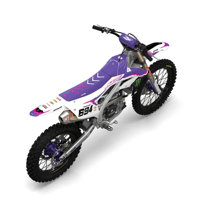 Kit Grafiche Yamaha Replica Vintage Bianco