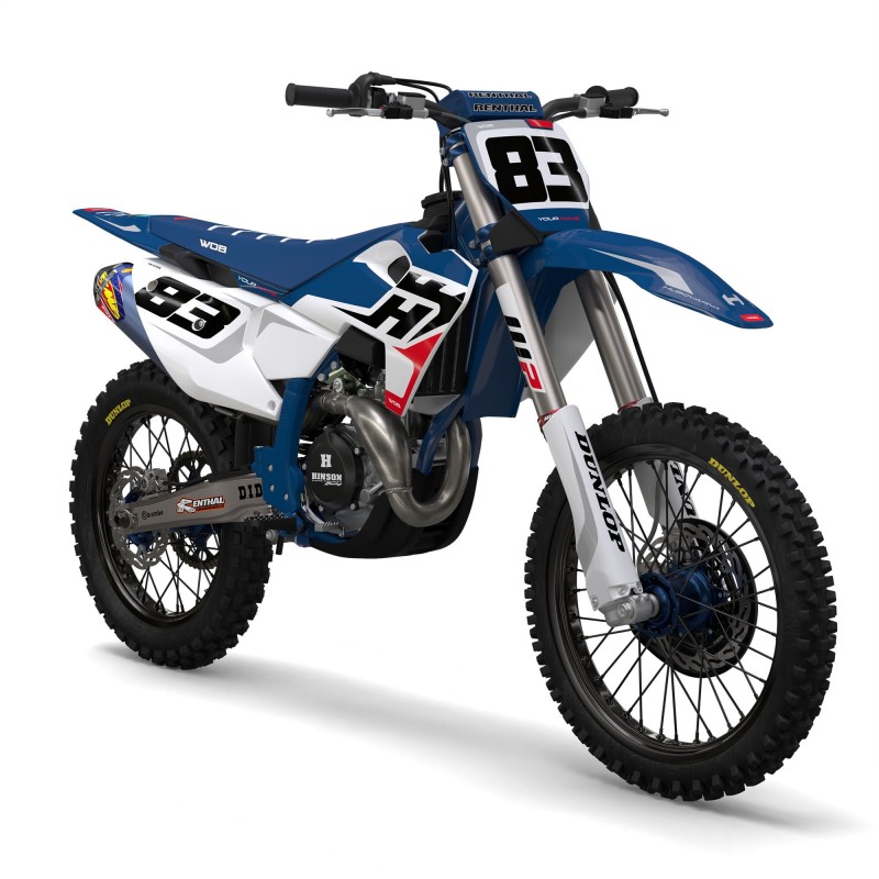 Dekor Kit Husqvarna "Sober Blau