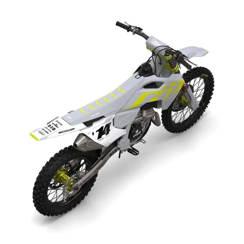 Kit Autocollants Husqvarna "Nitro White