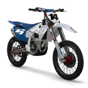 Kit Autocollants Husqvarna "Nitro Blue