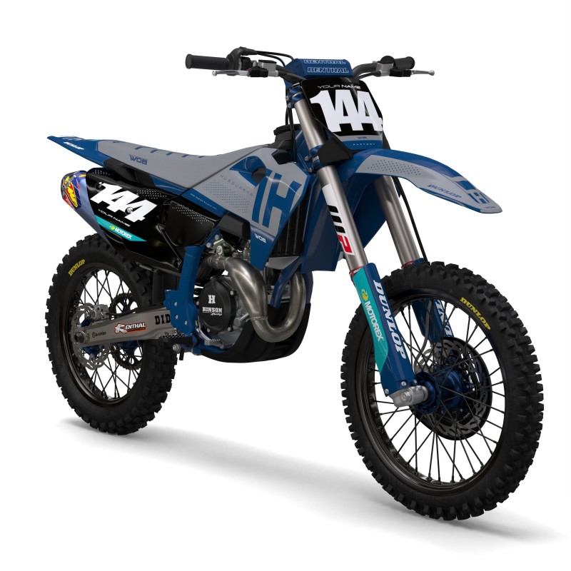 Kit Autocollants Husqvarna "Factory Black