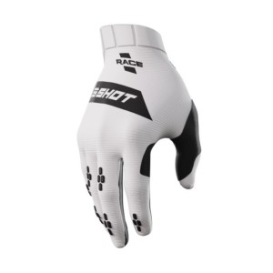 Gloves Shot Race White